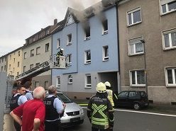 Zimmerbrand in der Robertstrasse