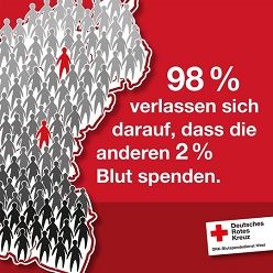 Missverhältnis  bei Blutspenden