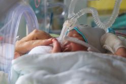 Frühgeborenes Baby wird am Uniklinikum Dresden versorgt. Quelle: UKD/Marc Eisele