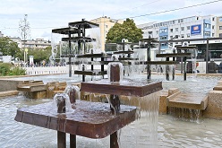 Bochumer Brunnenanlage August-Bebel-Platz eröffnet