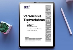 Die aktualisierte Auflage des Verzeichnisses der Testverfahren ist online abrufbar.  ZPID
