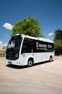 Autonomer Bus Madrid Copyright: Projekt Mobilities For EU / Alsa Madrid