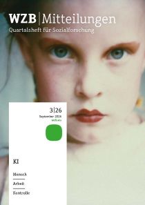 Cover der WZB-Mitteilungen 193  Quelle: Sibylle Bergemann