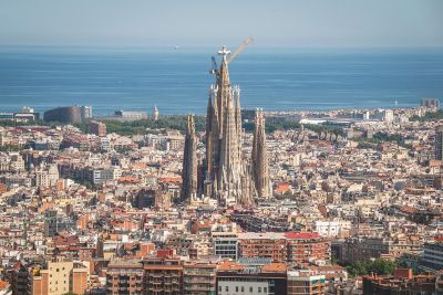 Die Sagrada Família in Barcelona