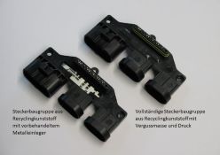 Für eine nachhaltige Verbindung: Einschätzung von Recycling- und Biokunststoffen für elektromechanische Baugruppen