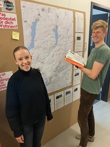 Teil des RURASMUS-Projekts: Die Coburger Studierenden Jana Will und Tarek Hansen.  Foto: Hochschule Coburg