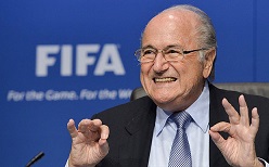 FIFA-Boss Sepp Blatter