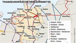 Verkehr in Europa Symbolbild