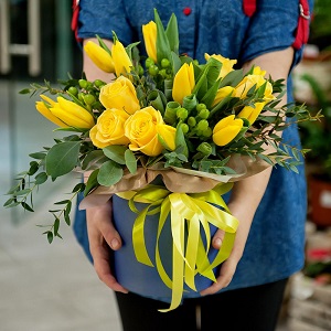 Blumensträuße als Symbol der Liebe und Romantik Symbolbild