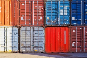 Giganten der globalen Wirtschaft Container Symbolbild