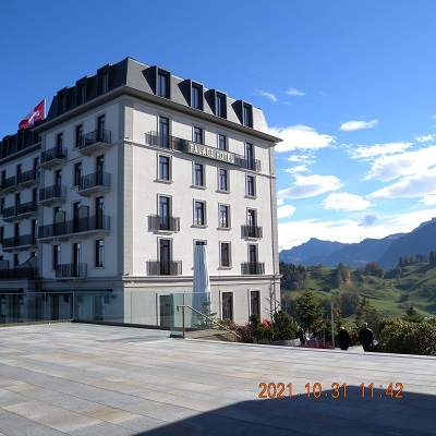 Das Palace Hotel auf dem Bürgenstock Resort
