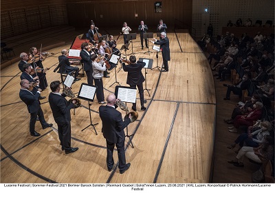 Berliner Barocksolisten Konzertimpression Foto Patrick Hürlimann