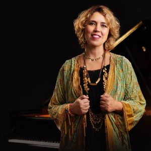 Gabriela Montero Solistin am Klavier Foto Anders Broogard