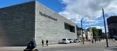 Das neue Nationalmuseum an der Aker Brygge Oslo