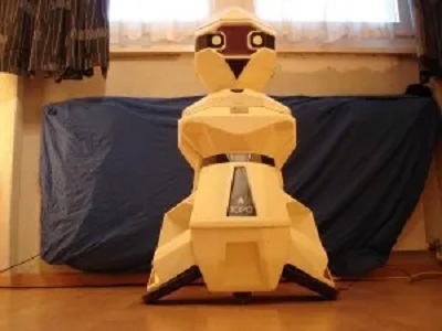 Topo Roboter im Hotel Hirschen Sursee 1984