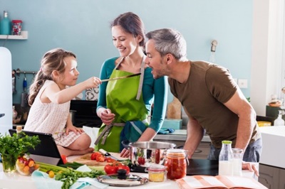 Scharfes Essen für die ganze Familie