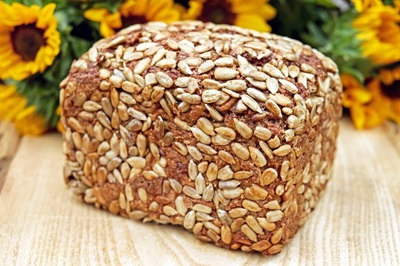 Vollkornbrot ist auch im Angebot