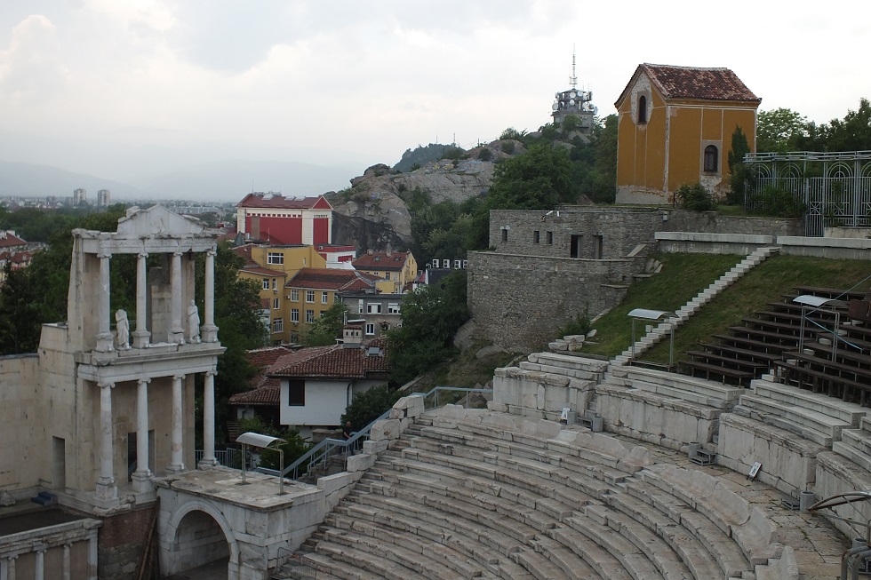 Grandioses Amphitheater in Plovdiv