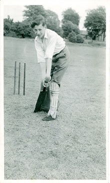 Hans spielt Cricket 1946