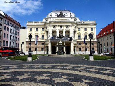 Historisches Slowakisches Nationaltheater, Bratislava, Slowakei Foto Teres Maria Kristan