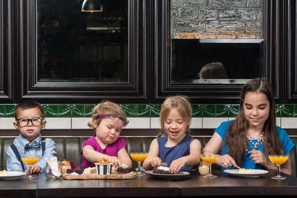 Kinder im Restaurant, so hätte man sie gerne