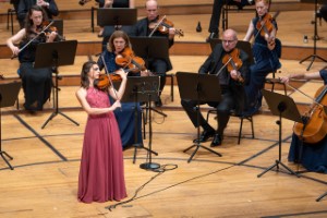 Marta Peño Arcenillas, Violine brilliert