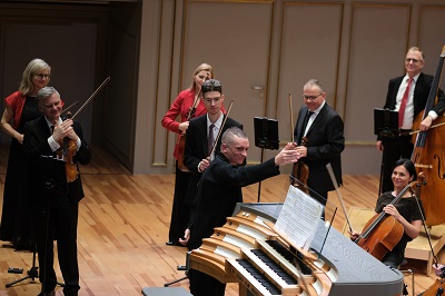 Impression des Konzertes tags darauf in der Tonhalle