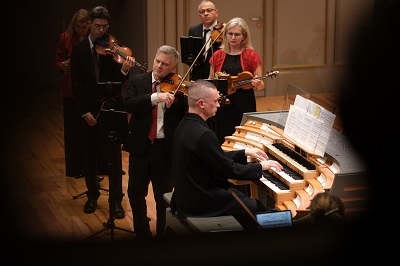 Impression des Konzertes tags darauf in der Tonhalle