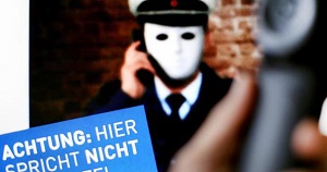  Falscher Polizist Symbolbild