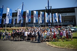 On TOUR - zwischen Rhein und Ruhr GruppenbildMSV, Foto Zoltan Leskovar