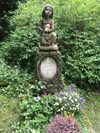 Ostfriedhof Kindergrab der Carola Lützeler. Foto Katrin Pinetzki Stadt Dortmund