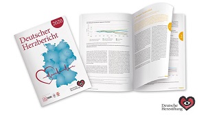 Der neue Deutsche Herzbericht 2020  DHS/Stefanie Schaffer/Cover: Thieme