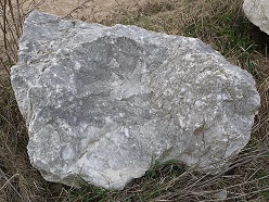 Gipsstein, Steinbruch Berneburg bei Sontra, Hessen  Diether Gräf