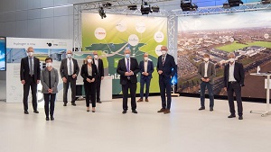 Wirtschaftsminister Dr. Bernd Althusmann besucht den Wasserstoff Campus Salzgitter.  Jonas Stolzmann  Robert Bosch Elektronik GmbH