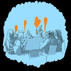 Planungsphase: Zu Beginn wird eine Steuerungsgruppe aus der Kommune zusammengestellt.  losland.org