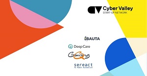 BAUTA, DeepCare, Quantum Gaming und sereact sind neu im Cyber Valley Start-up Network  Cyber Valley