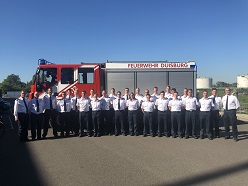 Brandmeister und Ausbilder (Feuerwehr Duisburg/ Aljoscha Zils)