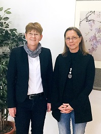 v. l. n. R. Nicole Seyffert, Dr. Silke Fiedeler