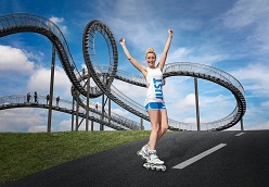 Halbzeitpause am Fuße von Tiger & Turtle. Fotocredit: krischerfotografie/DuisburgSport