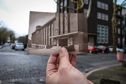 Früher und Heute - das Gebäude des Polizeipräsidiums ist 90 Jahre alt. (Polizeipräsidium Bochum)