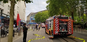 Im Einsatz Foto Feuerwehr Bochum