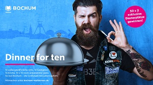 Kampagnenmotiv Dinner for ten