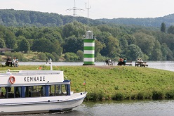 Kemnader See - Leuchtturm Foto Stadt Bochum, Referat für Kommunikation, Lutz Leitmann