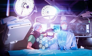 Künstliche Intelligenz soll Neuroradiologen künftig bei endovaskulären Operationen unterstützen.  © Fraunhofer IPA