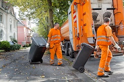 Müllabfuhr nach Pfingstmontag