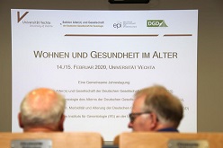 Unter anderem das Institut für Gerontologie an der Universität Vechta hat die Tagung2020 veranstaltet.  Universität Vechta/Friedrich Schmidt