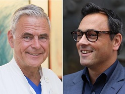 Prof. Dr. Uwe Janssens (links) und Prof. Dr. Christian Karagiannidis (rechts)  Fotos: Thomas Weiland