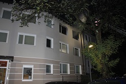 Wohnungsbrand im 2.OG