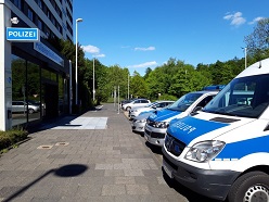 Kontrolle der Polizei