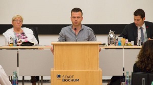 Benny Krutschinna, Bochumer Ratsmitglied der LINKEN